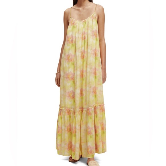 Scotch & SodaTiered Strap Maxi Dress